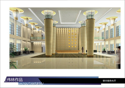 山西臨汾信合大廈室內外裝飾工程設計探析——以設計本裝修效果圖為例